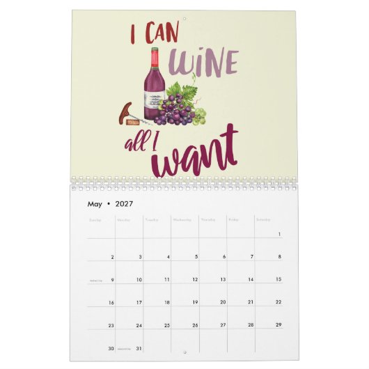 WIJNTIJD KALENDER (Mei 2027)