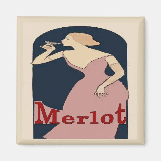 Wijntijd, Merlot Magneet (Voorkant)