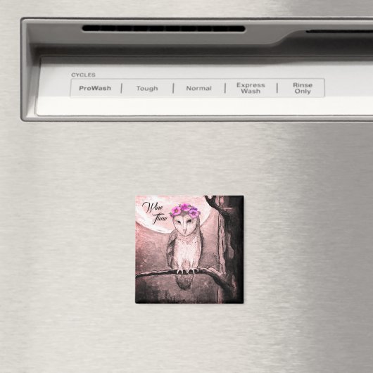 Wijntijd Owl Magnet (Insitu (Vaatwasser))