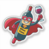 Wijntijd Sticker (Voorkant)