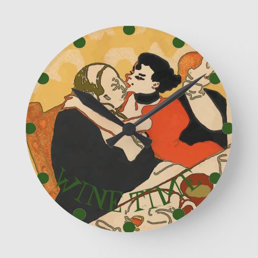 Wijntijd, tekst bewerken, klokken (Voorkant)