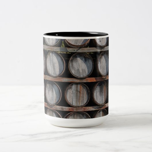 Wijntijd Tweekleurige Koffiemok (Center)