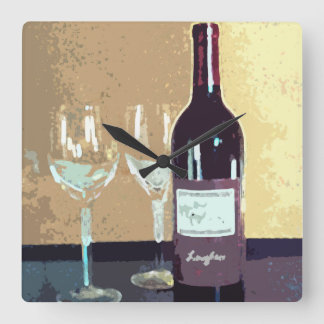 Wijntijd Vierkante Klok