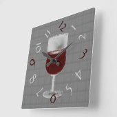 Wijntijd Vierkante Klok (Hoek)