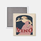 Wijntijd, vinino magneet (Voorkant / Achterkant)