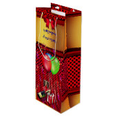 Wijntijd - Wijncadeautas Wijn Cadeautas (Voorkant Gekanteld)