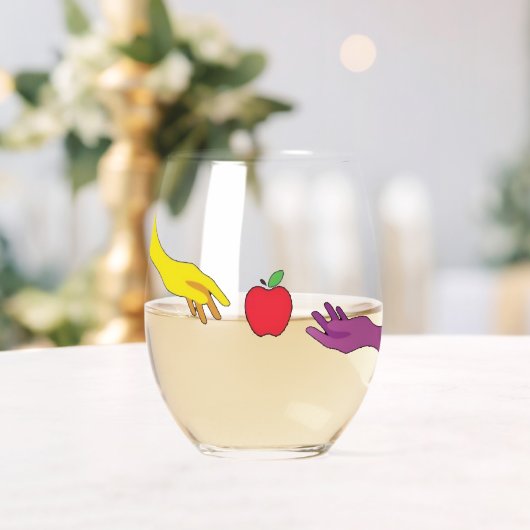 Wijntijd Wijnglas Zonder Voet (Insitu (Huwelijk))