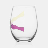 Wijntijd Wijnglas Zonder Voet (Links)