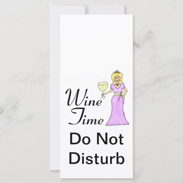 "Wijntijd" WineWomenDesigns.com Promotie (Voorkant)