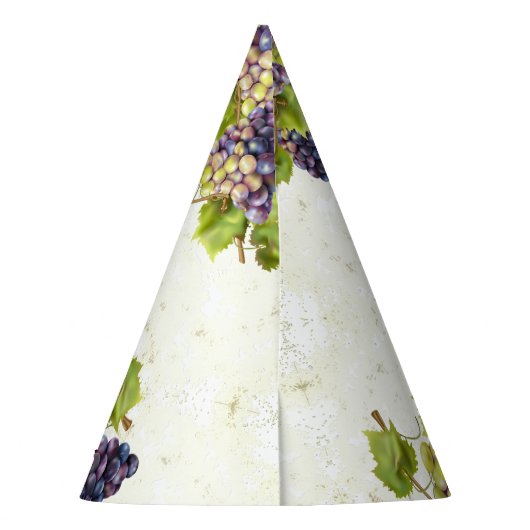 Wijntuin voor druiven feesthoedjes (Achterkant)