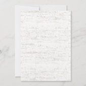 Wijnvat en Bloemen Vrijgezellenfeest Kaart (Achterkant)