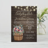 Wijnvat en Rozen Rustieke Bourgogne en Blauw Kaart (Staand voorkant)