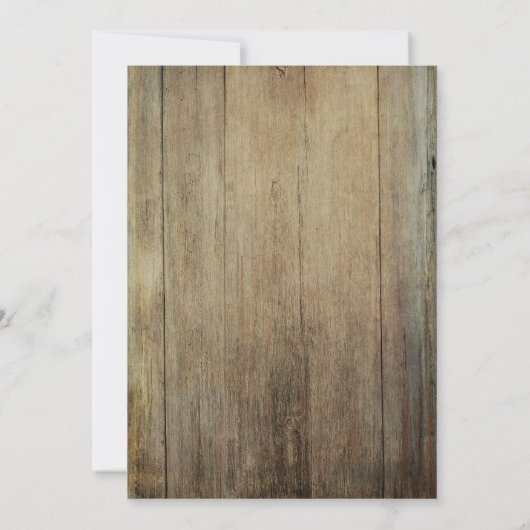 Wijnvat Rustieke String Lights Graduation Party Kaart (Achterkant)