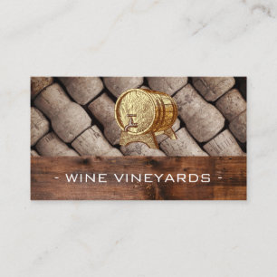 Wijnvat van hout   Catering   Winnerij Visitekaartje