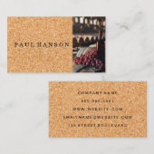 Wijnvaten | Druiven | Fles | Kurk  Visitekaartje (Voorkant / Achterkant)