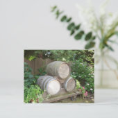 Wijnvaten - Wijnland Briefkaart (Staand voorkant)