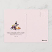  wijnverjaardag tot in de perfectie briefkaart (Achterkant)