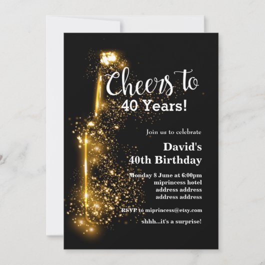 Wijnverjaardagsuitnodiging, schaadt elk jaar! kaart (Voorkant)