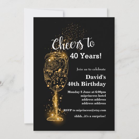 Wijnverjaardagsuitnodiging, schaadt elk jaar! kaart (Voorkant)