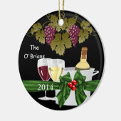 WIJNVERLIEZEN 2014 VERPLICHTE BEDRIJFSTAK KERAMISCH ORNAMENT (Links)