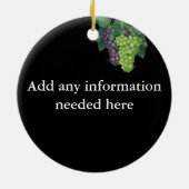 WIJNVERLIEZEN 2014 VERPLICHTE BEDRIJFSTAK KERAMISCH ORNAMENT (Achterkant)