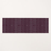 Wijnvezelige textieloctopuszaden met motief yogamat (Voorkant (horizontaal))