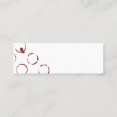 Wijnvlek Mini Visitekaartje (Achterkant)