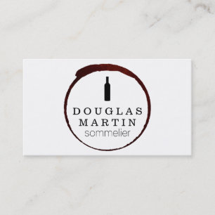 Wijnvlek   Rode Kunstzinnigheid Visitekaartje