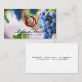 wijnvlek | wijngaard visitekaartje (Voorkant / Achterkant)