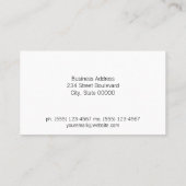 Wijnvlekken | Druiven aan de Wijnstok Visitekaartje (Achterkant)