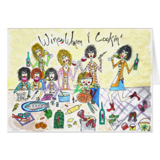 Wijnvrouwen en -koekjes