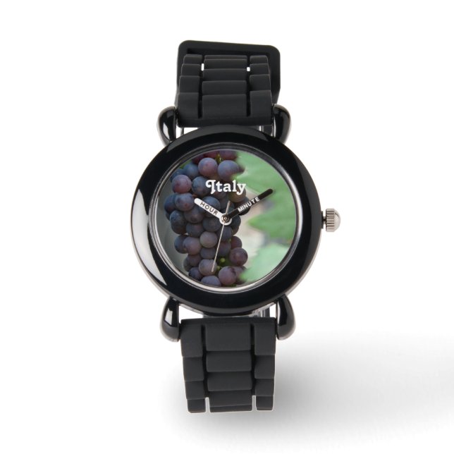 Wijnwerf in Italië Horloge (Voorkant)