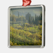 Wijnwerf, Toscane, Italië Metalen Ornament (Links)