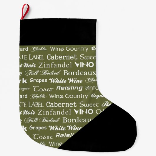 WIJNWERK GROTE KERSTSOK (Voorkant)