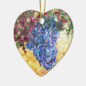 wijnwijn keramisch ornament (Links)