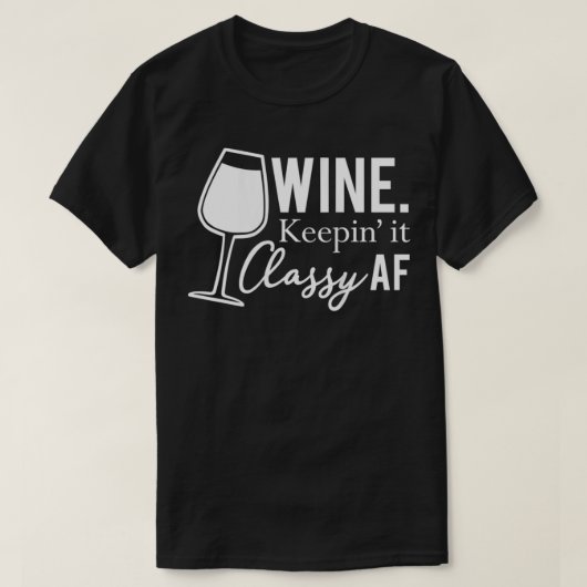 Wijnwijn T-shirt (Design voorkant)