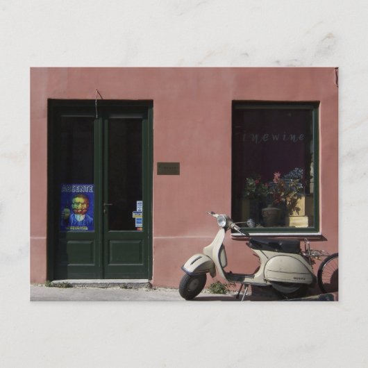 Wijnwinkel Briefkaart (Voorkant)