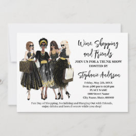 Wijnwinkel en Vrienden Trunk Show Kaart