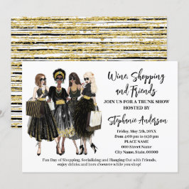Wijnwinkel en Vrienden Trunk Show Kaart