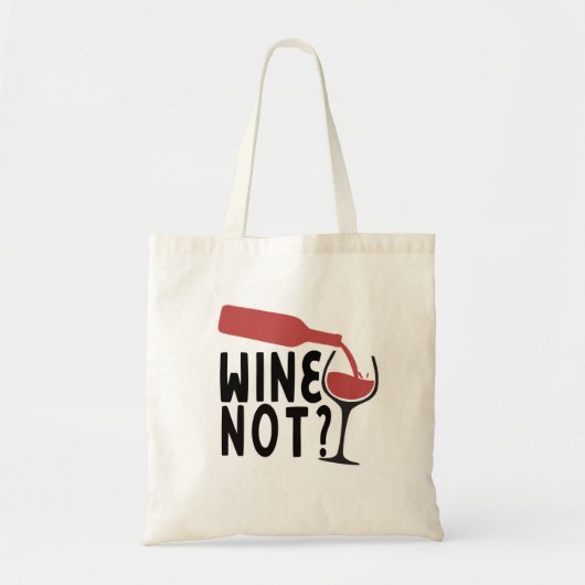 WIJNZAK TOTE BAG (Voorkant)