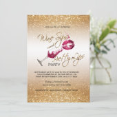 Wijnzegels en  lips kaart (Staand voorkant)