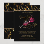 Wijnzegels en  lips kaart (Voorkant / Achterkant)