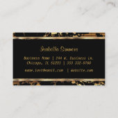 Wijnzegels en rode lips visitekaartje (Achterkant)