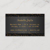 Wijnzegels en zoete lips - Paars Visitekaartje (Achterkant)