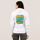 Wijs afdwalen hoodie (Achterkant volledig)