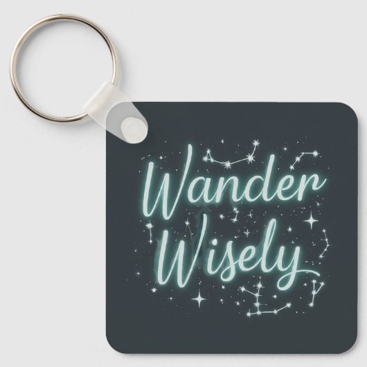 Wijs afdwalen sleutelhanger (Voorkant)
