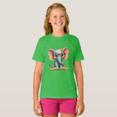 Wijs Baby Olifant T-shirt (Voorkant volledig)