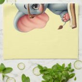 Wijs Baby Olifantje Theedoek (Gevouwen)