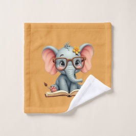 Wijs Baby Olifantje Washandje