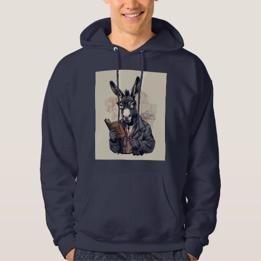 Wijs Ezeltje — Hoodie (Voorkant)